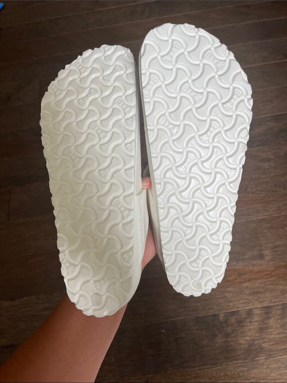 Birkenstock White EVA Gizeh Thong Sandals - Picture 3 of 3